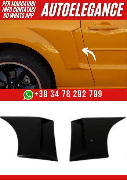 ❤️ Prese d’aria parafango posteriore  compatibili con FORD Mustang 2004–2014❤️