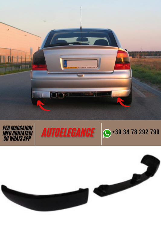 ❤️Spoiler paraurti posteriore per OPEL Astra G HB ver 2❤️