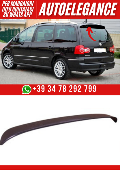 ❤️ Spoiler Posteriore Compatibile con FORD Galaxy 2000–2010 (Tetto) ❤️