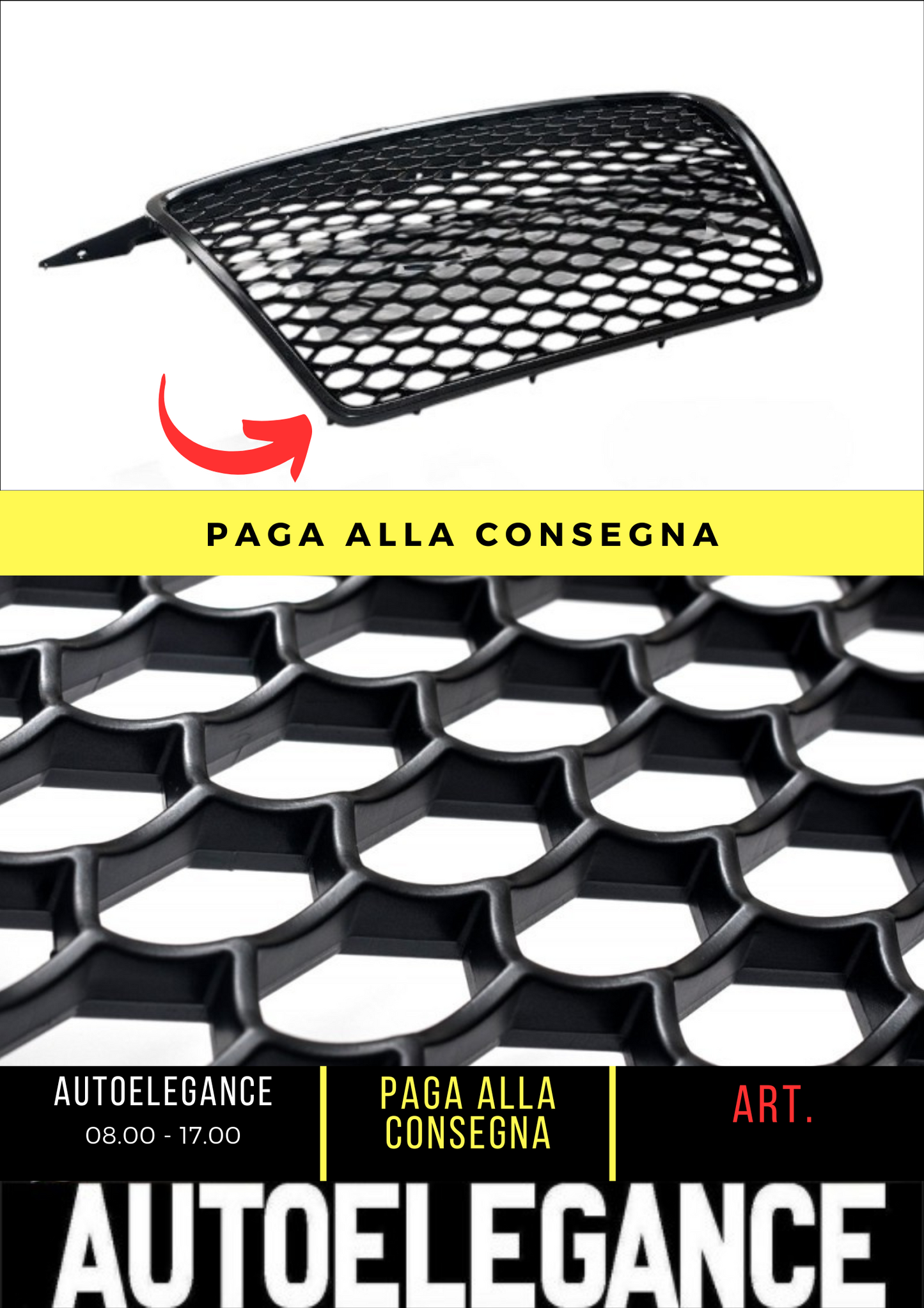 💕 FRONT GRILLE SUITABLE FOR AUDI A4 B8 💕