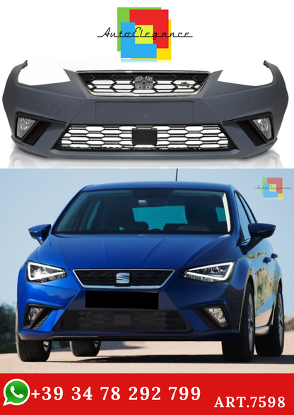 💫ART.7598 Paraurti Anteriore Sportivo per SEAT IBIZA V 6F HATCHBACK 17-21💫