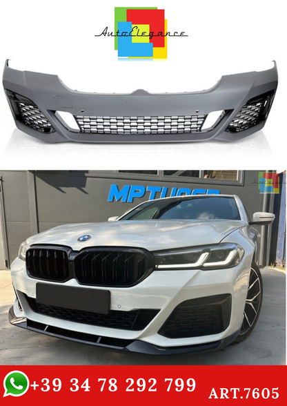 💫ART.7605 Paraurti Anteriore M-SPORT per BMW G30 G31 LCI 20-23💫