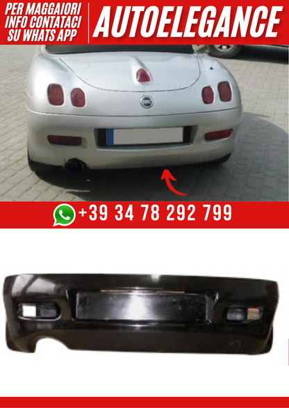❤️Paraurti Posteriore Look Lifting compatibile con FIAT Barchetta 1995–2006 ❤️
