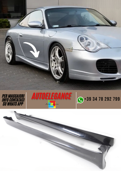 ❤️Minigonne laterali spoiler PORSCHE 911 996 1997-2006 ver 2❤️