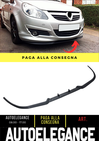 💕 FRONT SPLITTER SUITABLE FOR OPEL CORSA D 💕