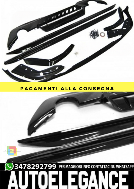 BODY KIT si adatta per BMW G20 G21 19-22 NERO LUCIDO
