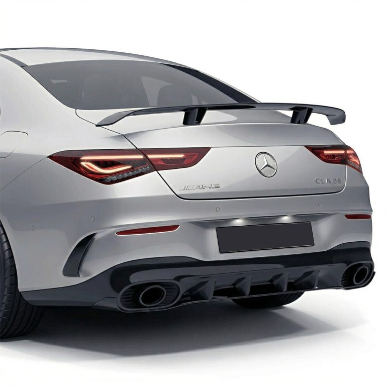 💕ART.9660 SPOILER Mercedes CLA (C118) (2019-On) NERO  LUCIDO 💕