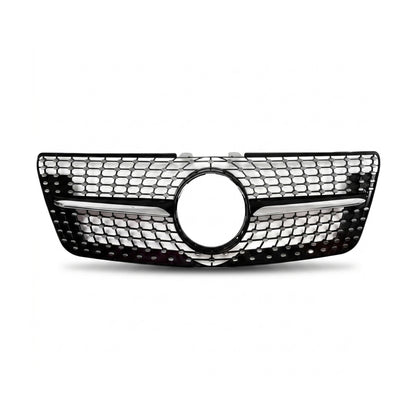 👉Griglia diamante per Mercedes Classe ML (W164) Facelift 09-11 Nera👈