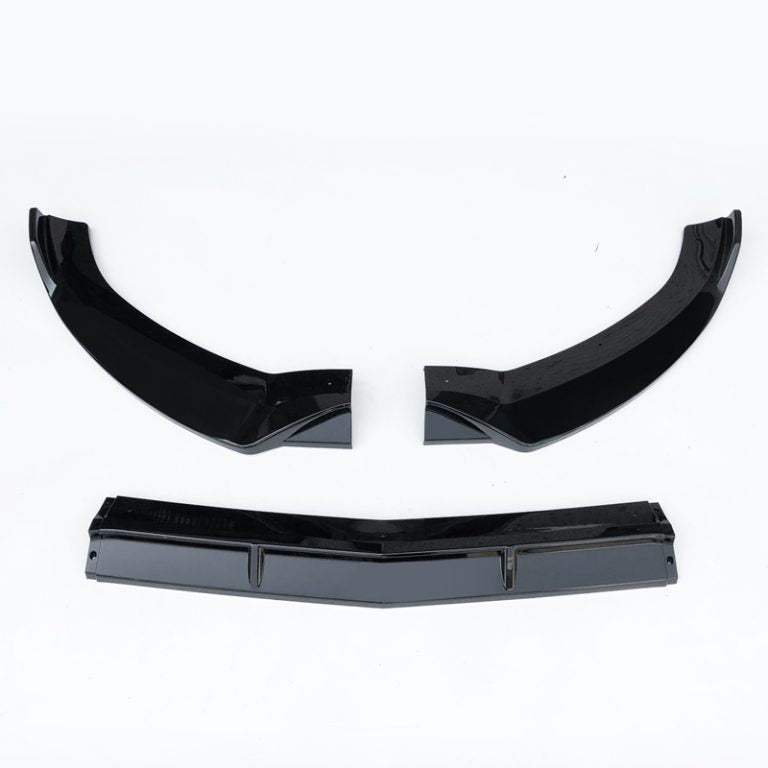 💫ART.6739 Splitter Anteriore per Mercedes Classe C 2014-2018 AMG Line Nero Lucido💫