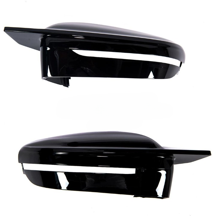 ART.5664  CALOTTE SPECCHIO BMW 2 (G42) 4 (G22. G23. G26) 2022-NERO LUCIDO