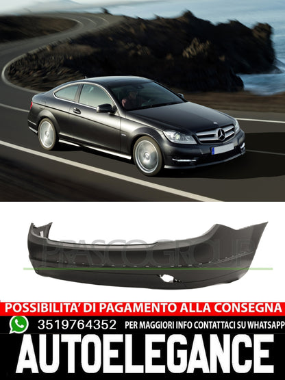 Paraurti posteriore per Mercedes C Class berlina avantgarde/elegance 10-11