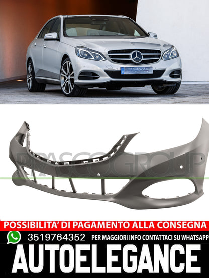 Paraurti Prasco Anteriore CON PRIMER Per Mercedes Classe E 400 350 220 200 #1K
