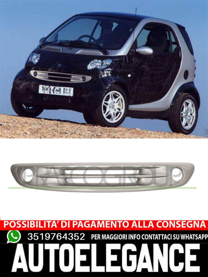 Griglia Radiatore Anteriore Prasco CON FORI FENDI Per Smart City-Coupe