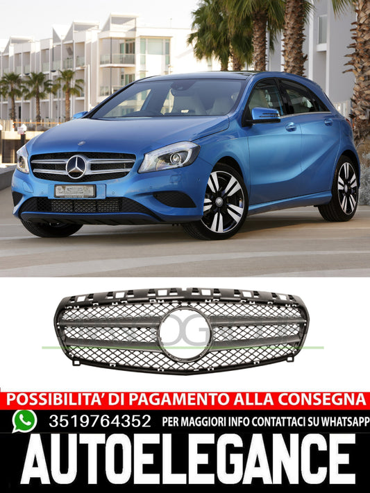 Griglia Radiatore Anteriore Prasco Per Mercedes Classe A 250 220 200 180 160