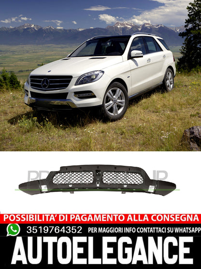 Spoiler paraurti ant nero per Mercedes ML Class (W166) 11/11-02/15 A1668857025