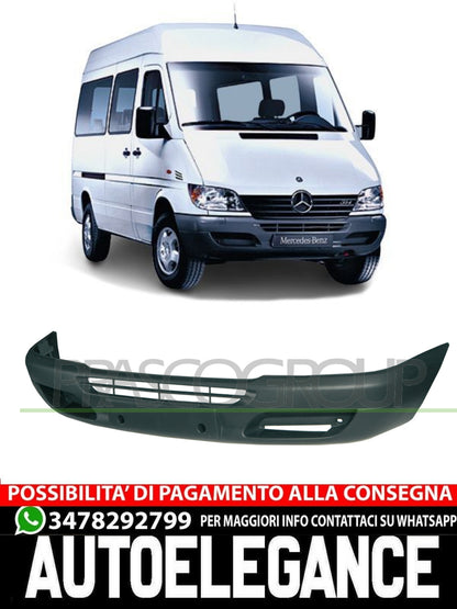 Paraurti anteriore nero per Mercedes Sprinter 02/00- 03/06 A9018800770