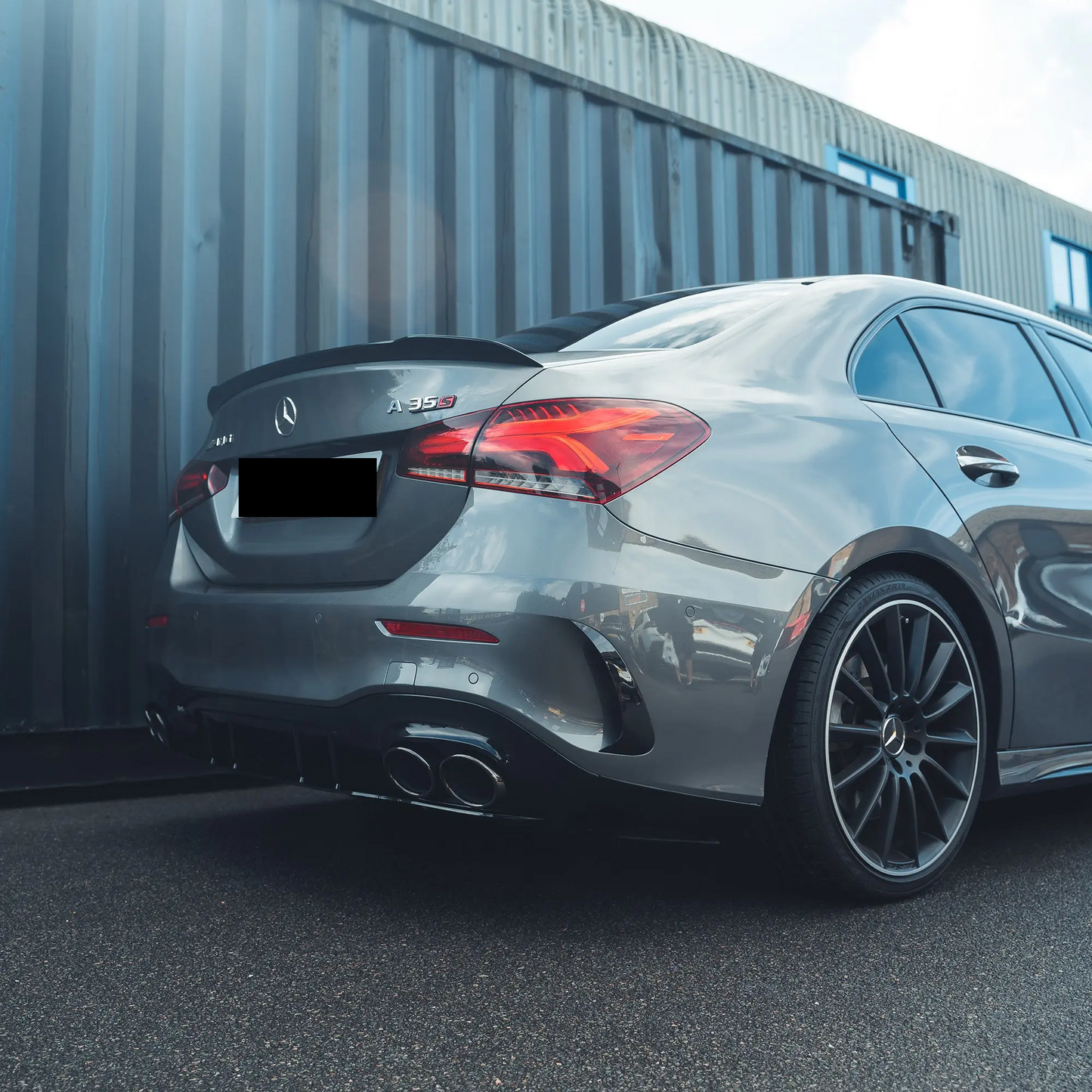 💫ART.6683 Spoiler Posteriore A35 AMG Look per Classe A Berlina 2018+💫