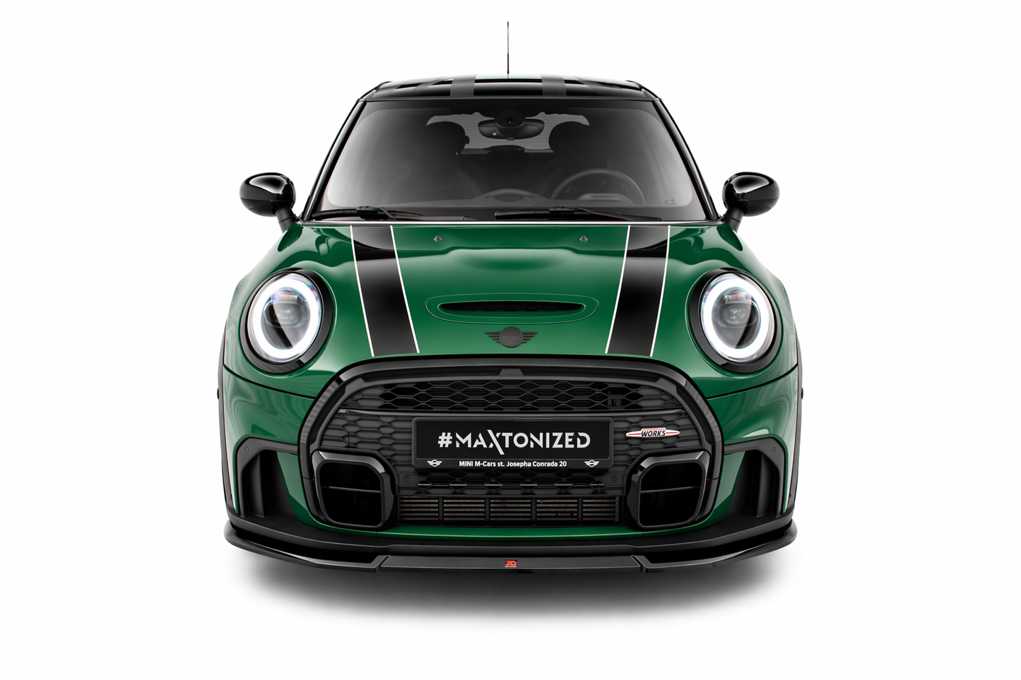 💫ART.9519 Splitter Anteriore V.2 per Mini Cooper S John Cooper Works F56💫