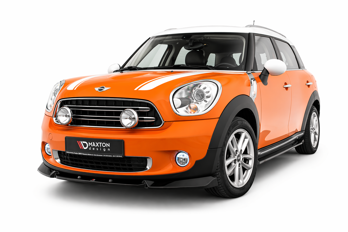 💫ART.9518 Splitter Nero Lucido per Mini Cooper Countryman R60 Facelift💫
