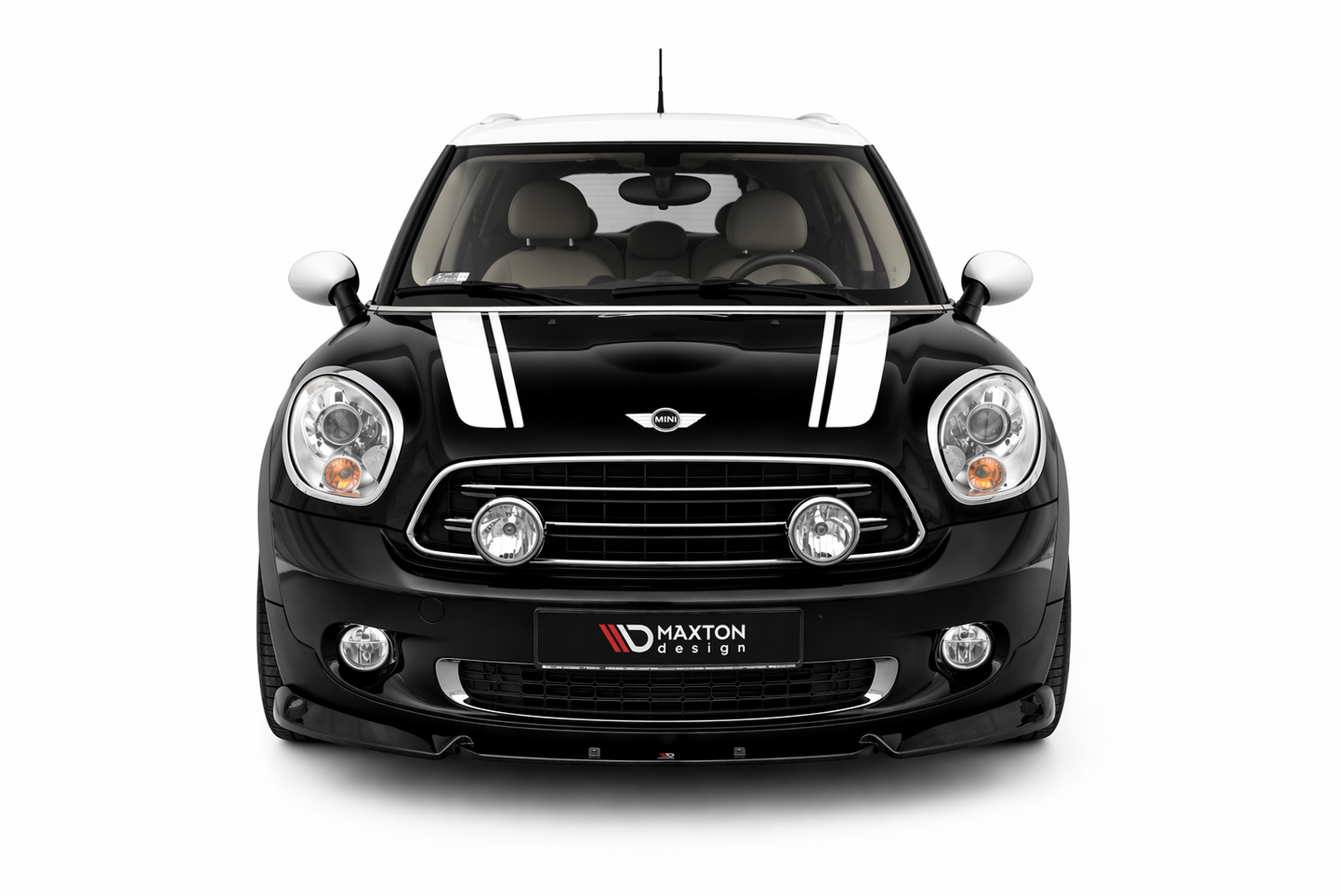 💫ART.9518 Splitter Nero Lucido per Mini Cooper Countryman R60 Facelift💫