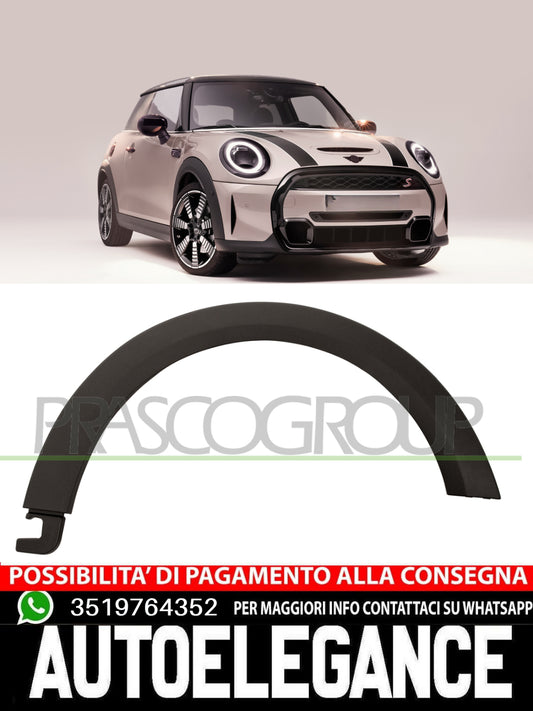 Parafango ANTERIORE DESTRO-NERO CON TRACCIA PDC Prasco Premium certified