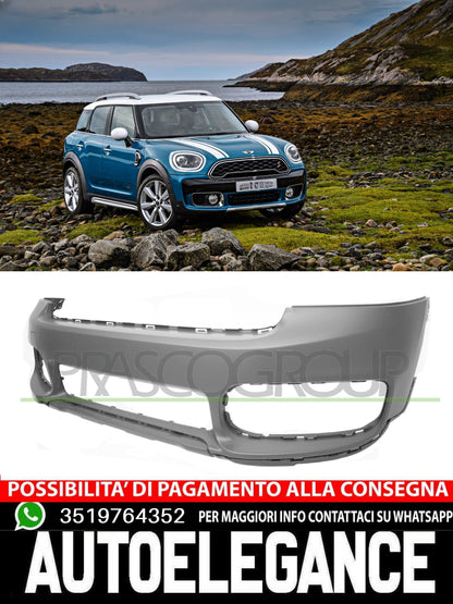Paraurti Prasco Anteriore CON PRIMER TAPPO COPRIGANCIO Per Mini #62  51117478624