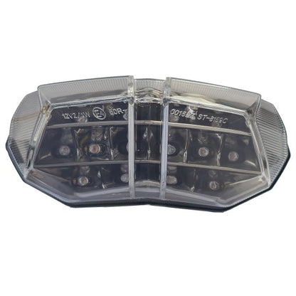 ⭐Fanale posteriore a LED per moto in vetro trasparente per Ducati Streetfighter⭐