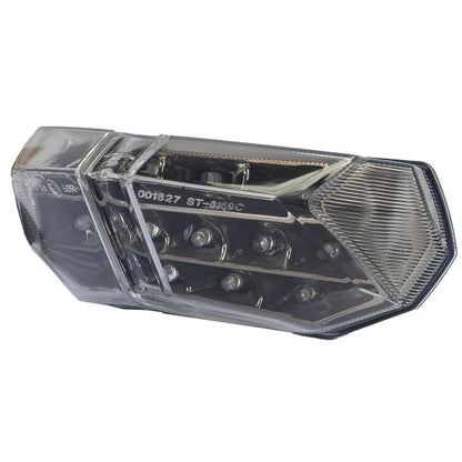 ⭐Fanale posteriore a LED per moto in vetro trasparente per Ducati Streetfighter⭐