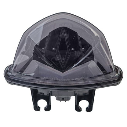 ⭐Fanale posteriore moto a LED in vetro trasparente Fumé per Suzuki GSX-S 750 1 ⭐