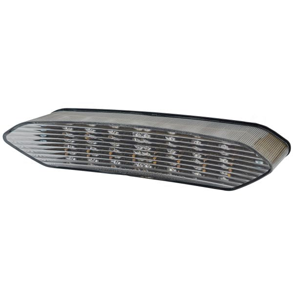Motorcycle LED Tail Light Clear Glass For Yamaha YFZ 450 YFM 700 Raptor 06-08 