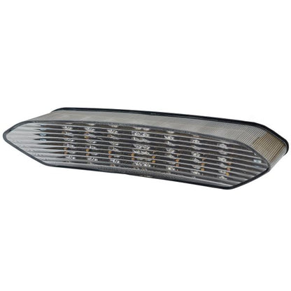 Motorcycle LED Tail Light Clear Glass For Yamaha YFZ 450 YFM 700 Raptor 06-08 