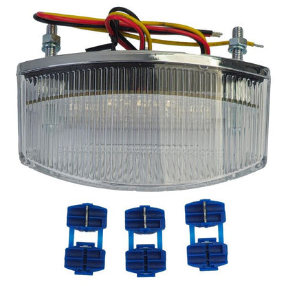 ⭐Fanale posteriore universale a LED per moto SURGE con E-Mark⭐