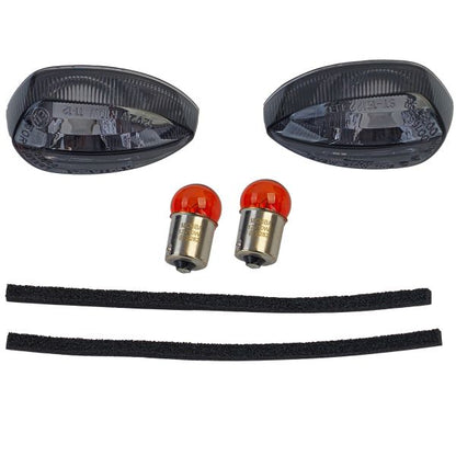 Inserto indicatori di direzione moto fumé colorato lampadina per Yamaha FZ8 / R1 / R6
