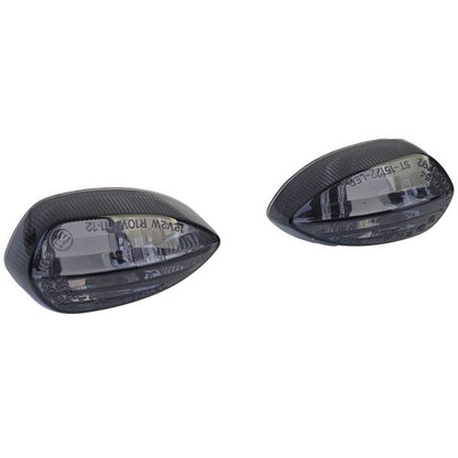 Inserto indicatori di direzione moto fumé colorato lampadina per Yamaha FZ8 / R1 / R6