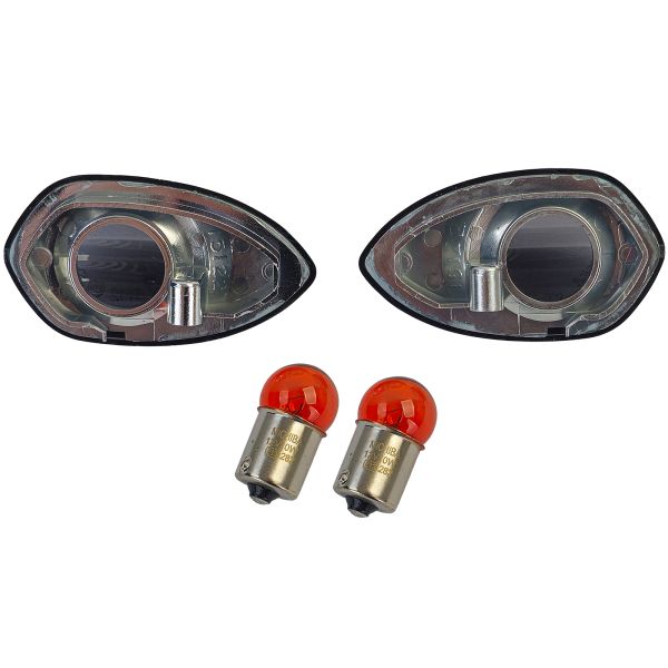 Inserto indicatori di direzione moto fumé colorato lampadina per Yamaha FZ8 / R1 / R6