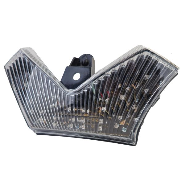 ⭐Fanale posteriore moto a LED in vetro trasparente per Kawasaki ZX14 ZX14R ZZR1⭐