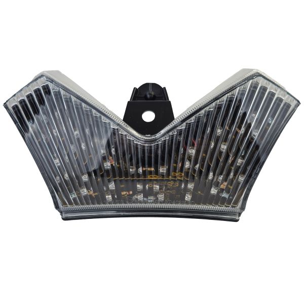 ⭐Fanale posteriore moto a LED in vetro trasparente per Kawasaki ZX14 ZX14R ZZR1⭐