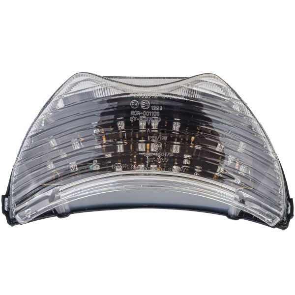 ⭐Fanale posteriore moto a LED in vetro trasparente per Honda CBR 600 F4 99-06⭐