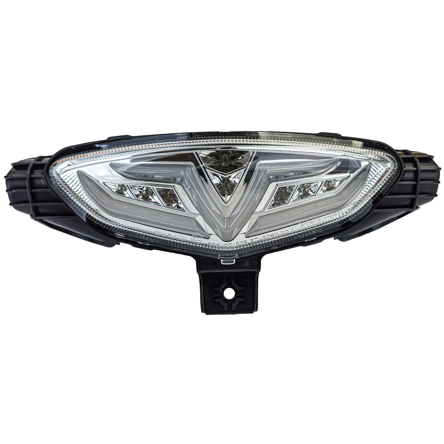 ⭐Fanale posteriore a LED in vetro trasparente per Suzuki DL-650 V-STROM 12-13⭐