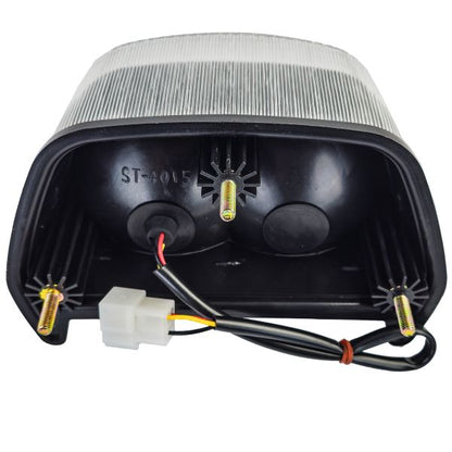 Motorcycle LED Rear Light Clear Glass For Kawasaki EN 500 EN500 ZR 5 