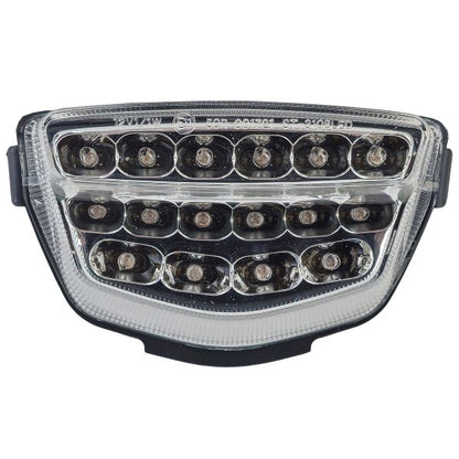 ⭐Fanale posteriore moto a LED in vetro trasparente per Honda CBR 1000RR 08-13⭐