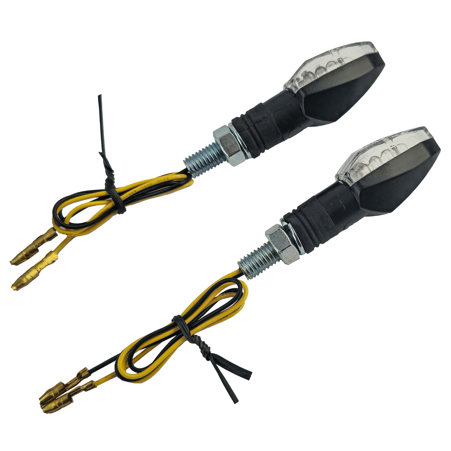 ❄️Mini indicatore di direzione a LED per moto LIZZARD Mini indicatore di nero❄️