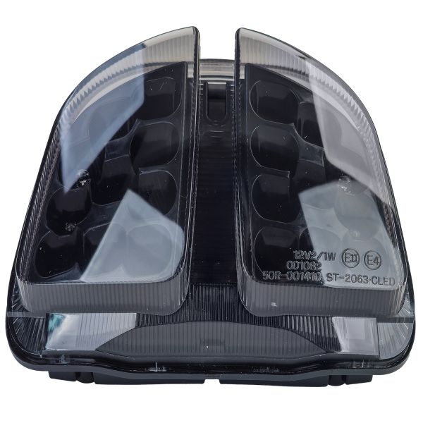 ⭐Fanale posteriore moto a LED in vetro trasparente Fumé per Suzuki GSX-R 600 GS⭐