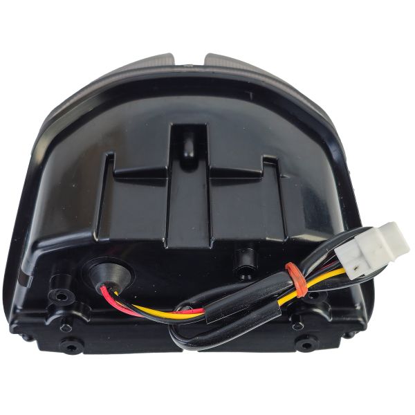 ⭐Fanale posteriore moto a LED in vetro trasparente Fumé per Suzuki GSX-R 600 GS⭐