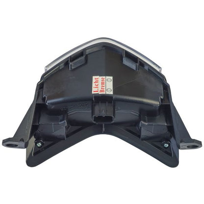 ⭐Fanale posteriore moto a LED in vetro trasparente cromato per Kawasaki Ninja Z⭐