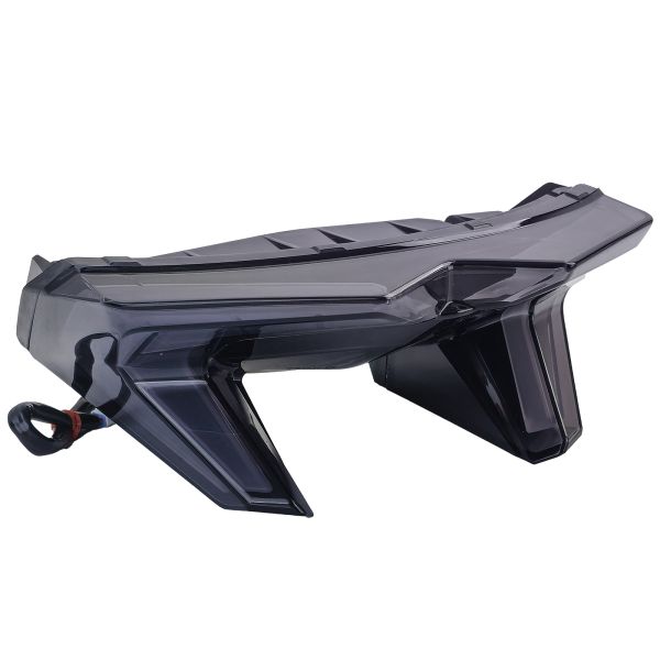 ⭐Fanale posteriore a LED per moto in trasparente nero per Ducati Multistrada950⭐