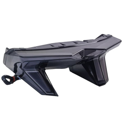 ⭐Fanale posteriore a LED per moto in trasparente nero per Ducati Multistrada950⭐