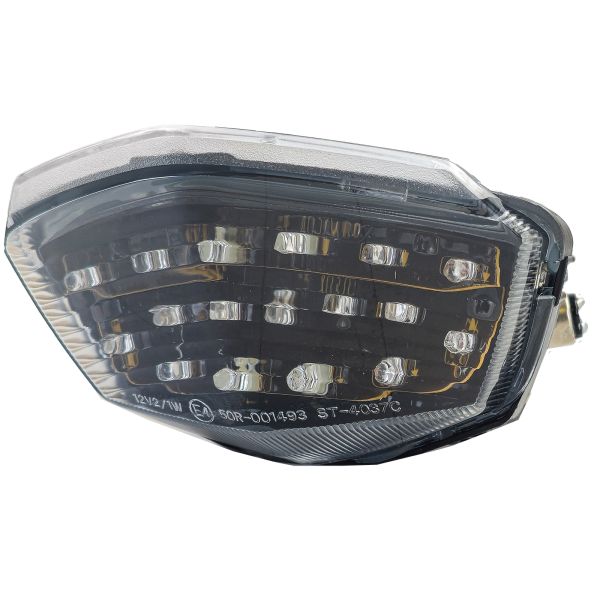 ⭐Black Clear Motorcycle LED Tail Light Kawasaki Ninja 250R EX250⭐