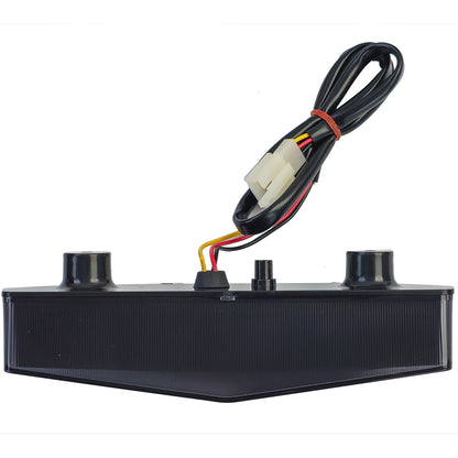 ✨Fanale in vetro trasparente fumo per Kawasaki Ninja ZX-6R 07-08✨