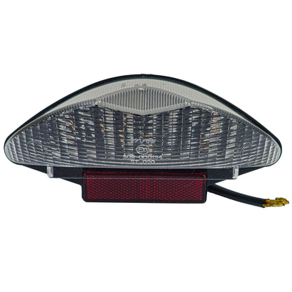 Fanale scooter in vetro trasparente per MBK Nitro Yamaha Aerox Italjet Dragster